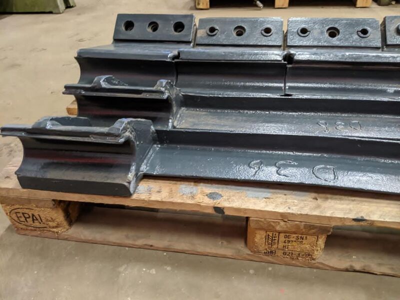 Used round leader guides Delmag D36/D46