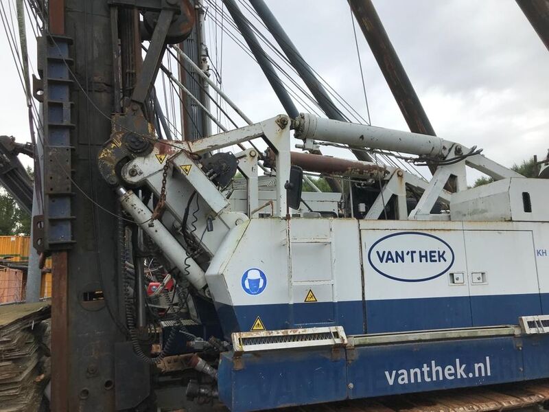 Used Hitachi KH125-3 GLSK piling rig