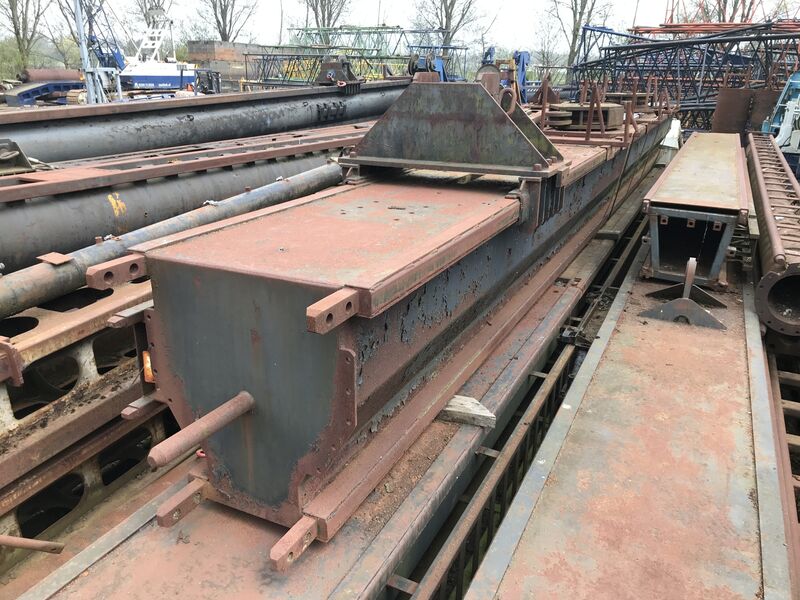 Used leader for pile driving, 80 to 150 Tons