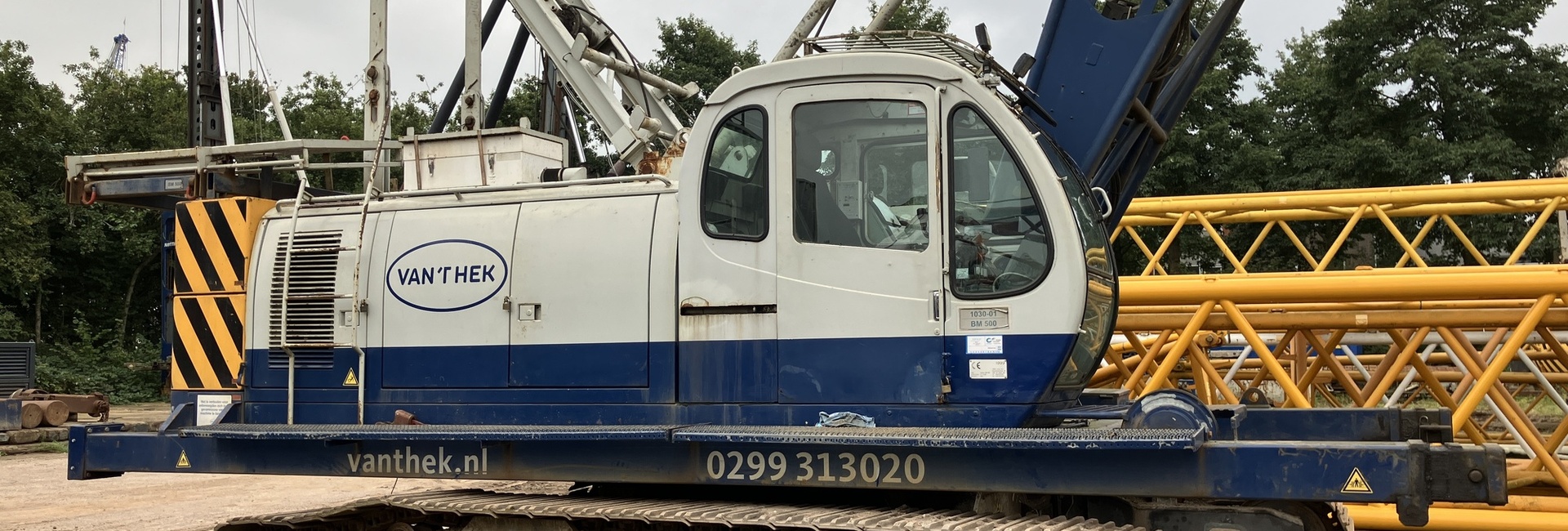 Used Kobelco BM500 crawler crane