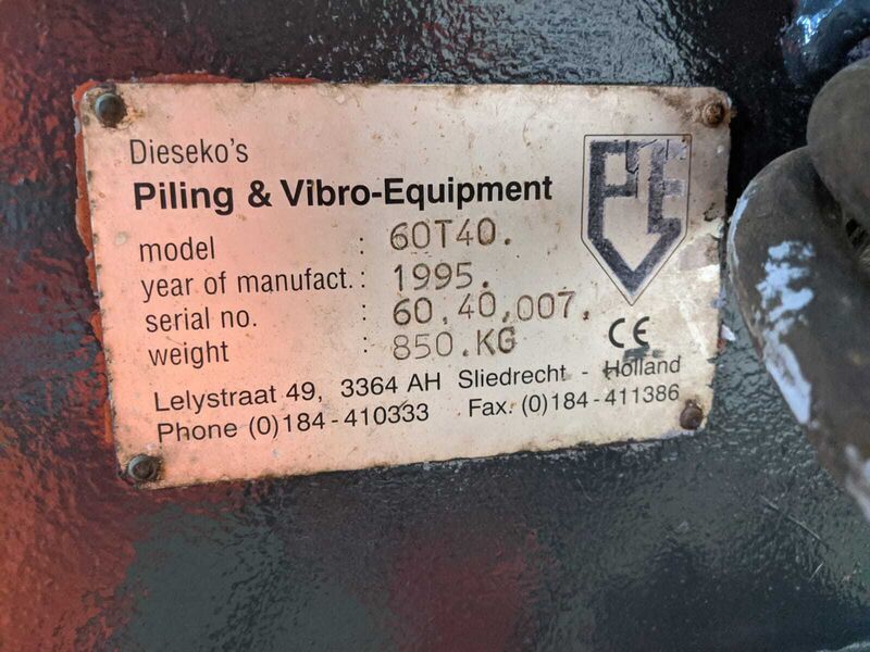 Used PVE Pile Clamp 60T40