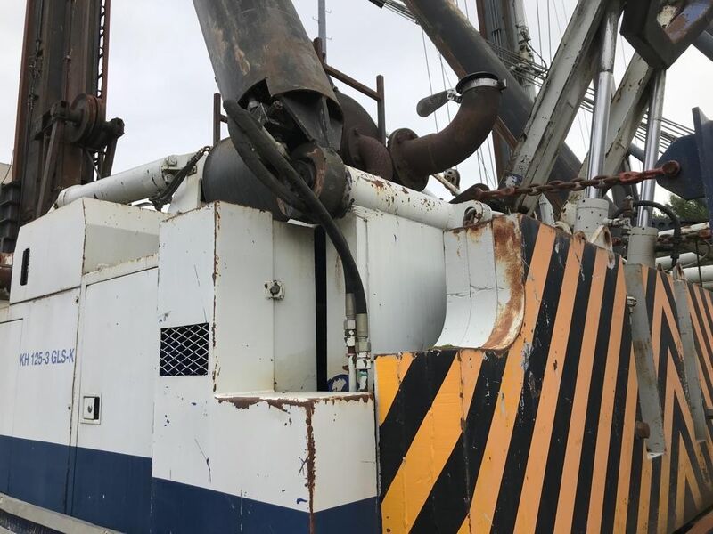 Used Hitachi KH125-3 GLSK piling rig