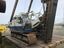 Used Hitachi KH125-3 GLSK piling rig