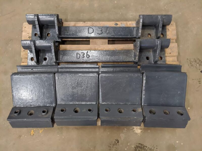 Used round leader guides Delmag D36/D46