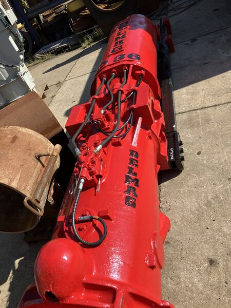 Used Delmag D36 Diesel Hammer with mechanical start device