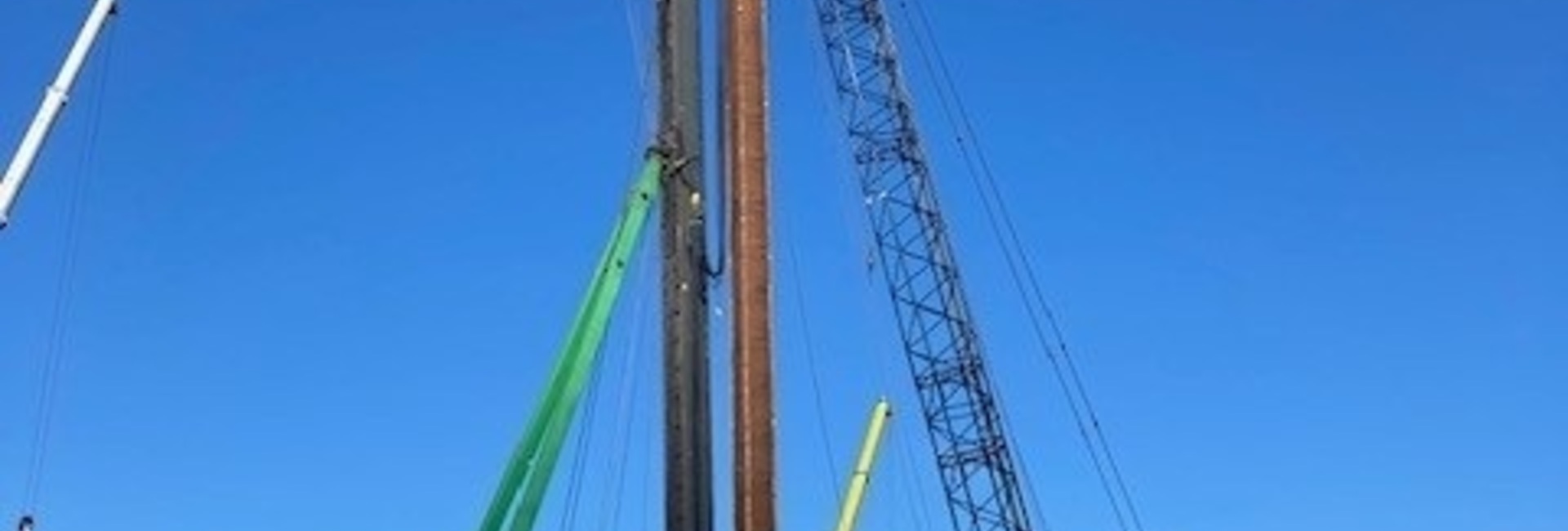 Used Sennebogen 6100-XLR-2 piling/ drilling rig