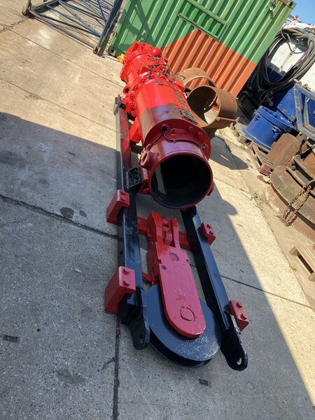 Used Delmag D36 Diesel Hammer with mechanical start device