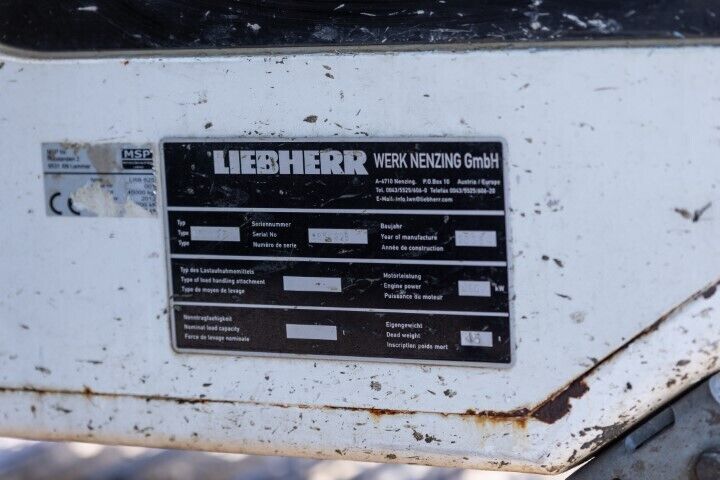 Used Liebherr LRB125 Piling rig