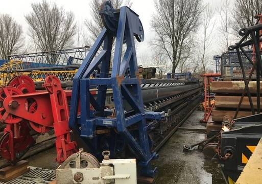 Used leader for pile driving, 50 to 70 Tons