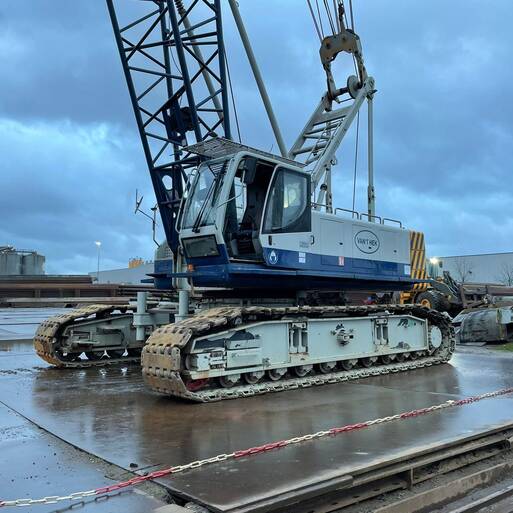 Used XCMG QUY80E crawler crane