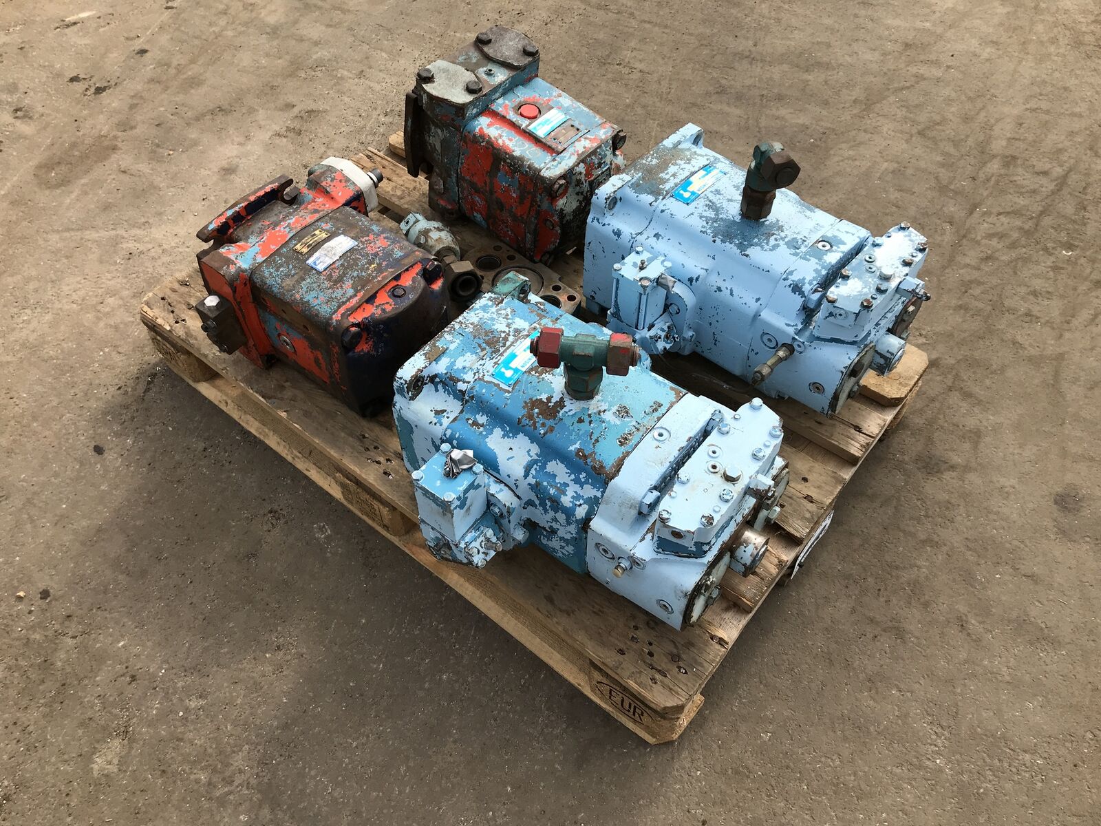 Denison Used hydraulic motors and pumps
