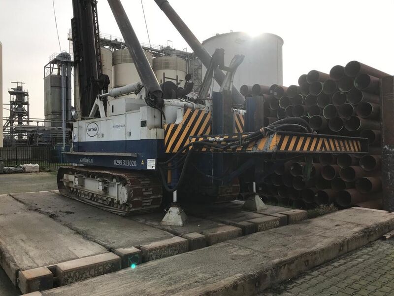 Used Hitachi KH125-3 GLSK piling rig