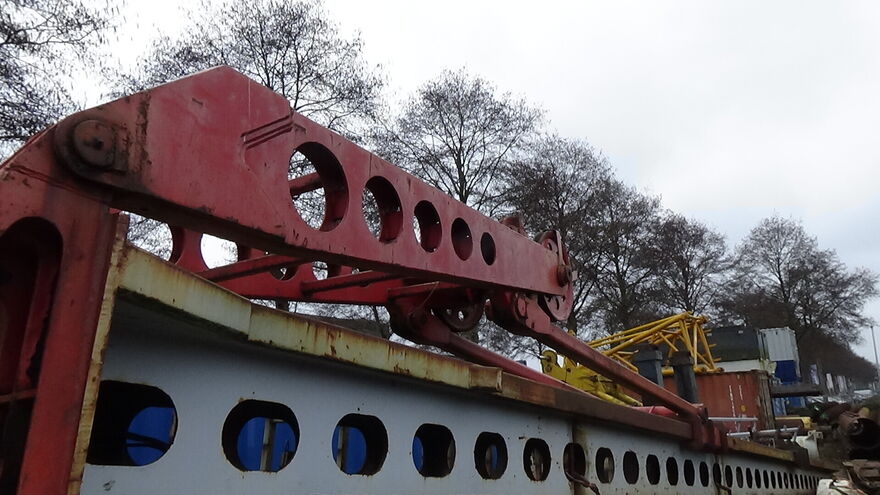 Used leader for pile driving, 60 to 100 Tons
