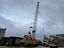 Used Hitachi KH230-3 crawler crane