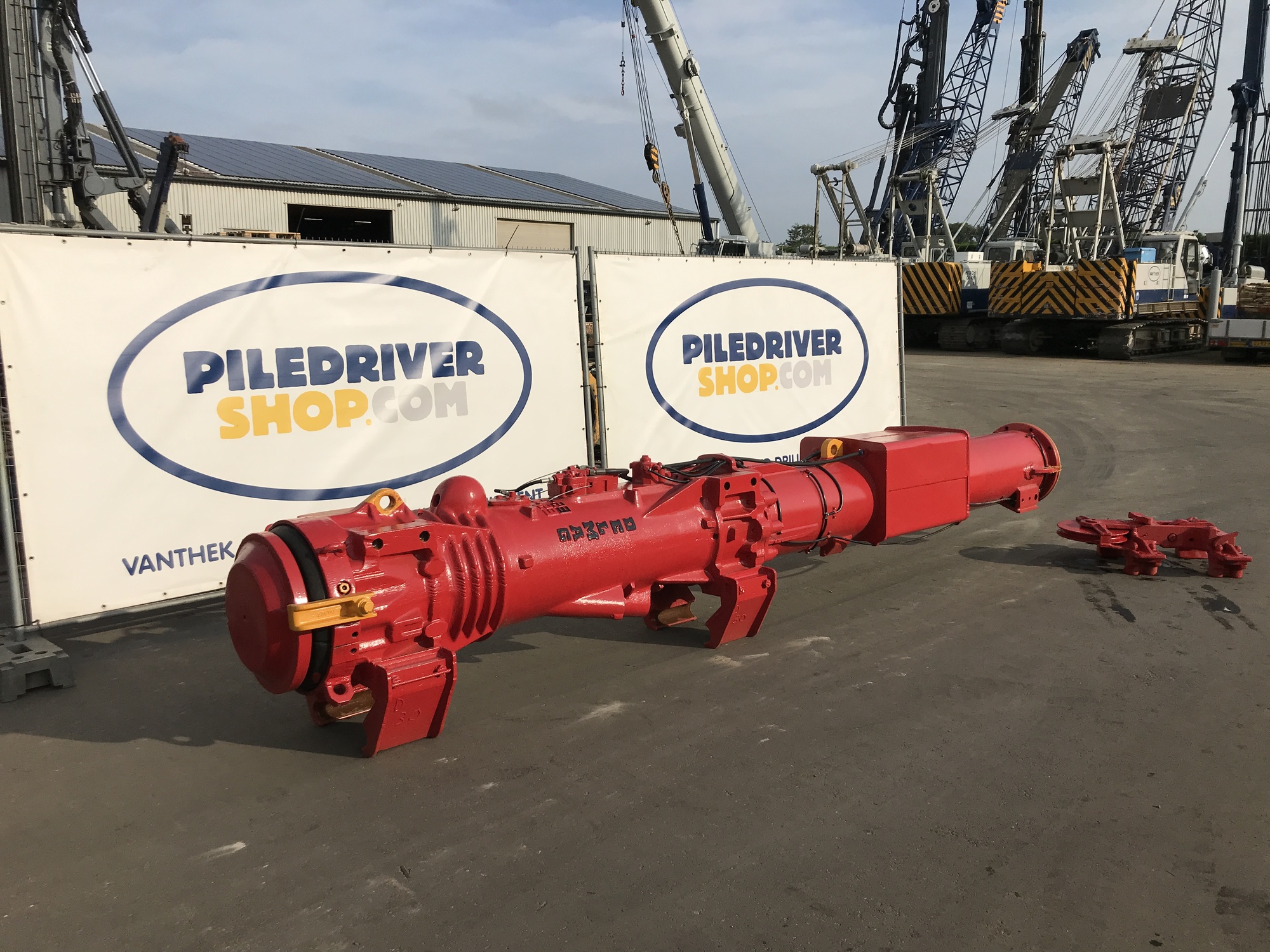 Used Delmag D30 pile hammer